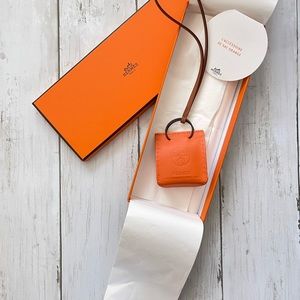 SOLD :) Hermes Leather Charm